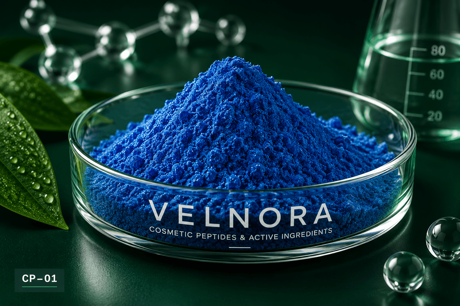 VELNORA Copper Tripeptide-1 GHK-Cu cosmetic ingredient
