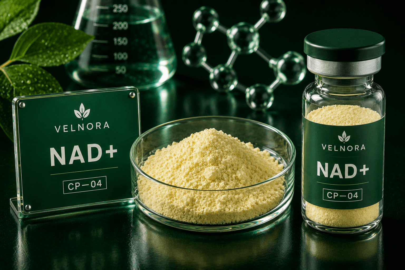 VELNORA NAD plus Nicotinamide Adenine Dinucleotide ingredient